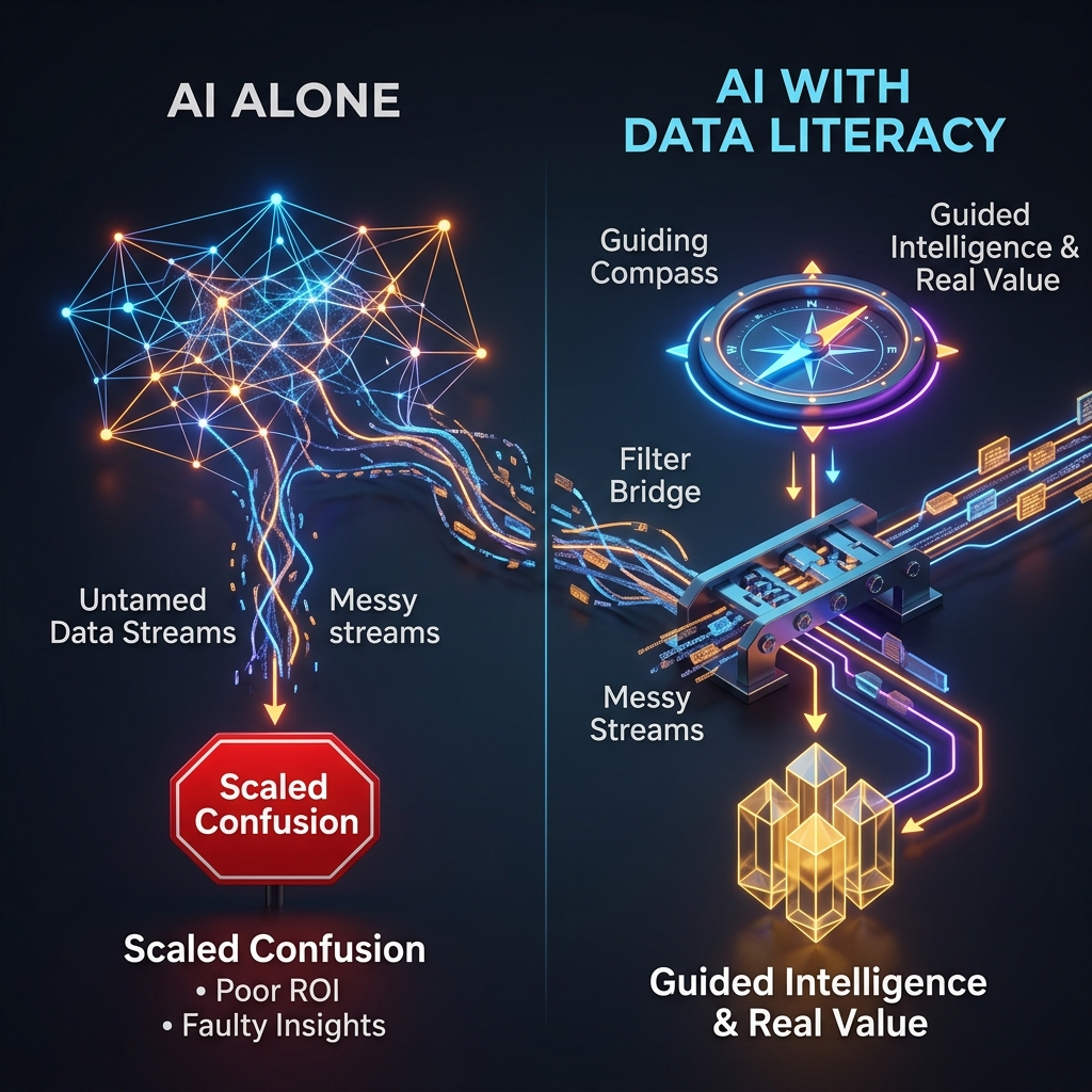 The Missing Layer in AI Transformation: Data Literacy